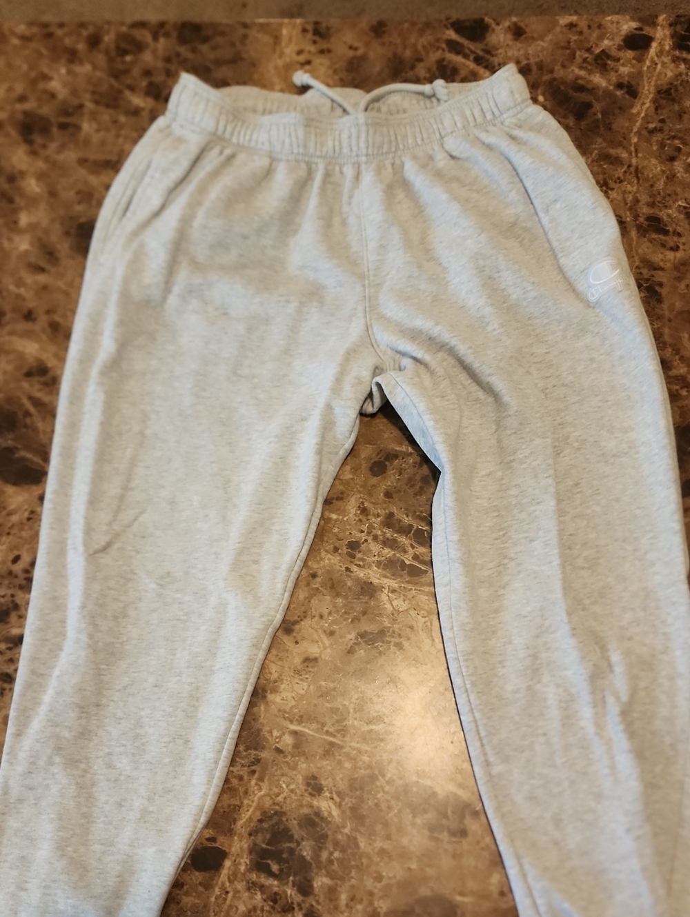 Champion Light Gray Men's Jogger Sweatpants